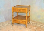 #106 Vintage end table made by Baker Furn. Co, Millingroad collection
