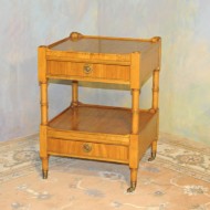 #106 Vintage end table made by Baker Furn. Co, Millingroad collection