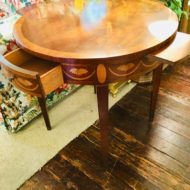 #963 Baker-Federal Satinwood Inlay Table